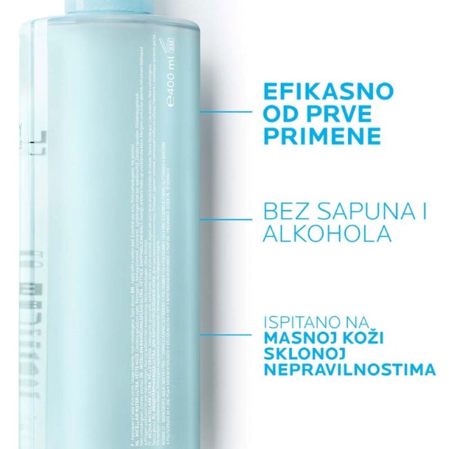LA ROCHE POSAY EFFACLAR MICELARNA VODA 400ml
